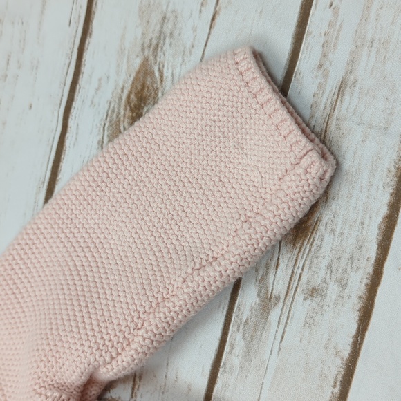 Baby Gap Pink Knit Bear Jacket 12-18M - Picture 4 of 6